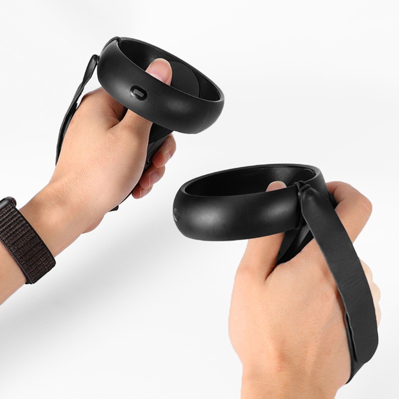 KOK VR Lens Cover Head Cushion Handle Grip Strap for-Oculus Quest Touch Controller