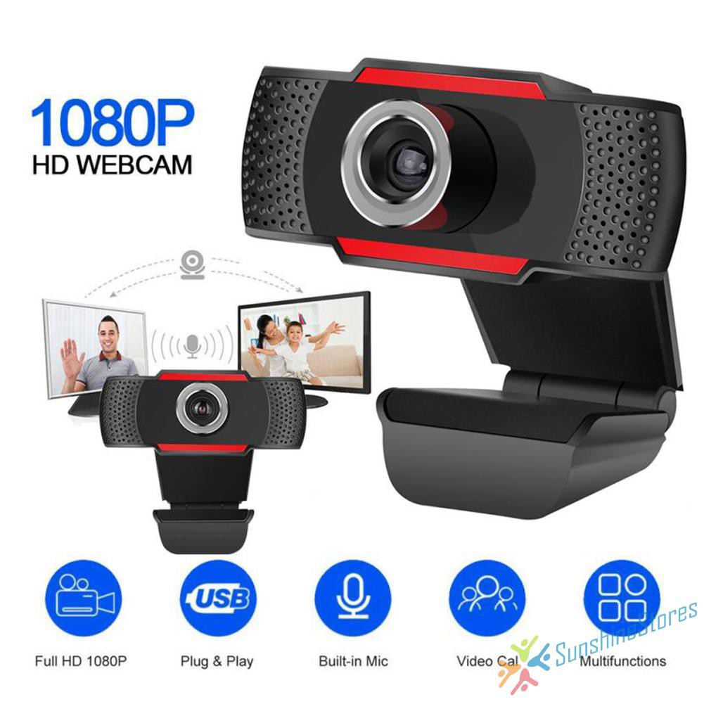 Webcam 1080p Usb Kèm Mic Chống Ồn 1920x1080p | BigBuy360 - bigbuy360.vn