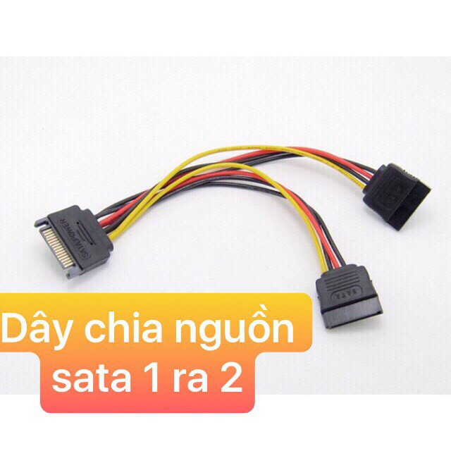 Cáp Chia Nguồn Sata 1 Ra 2 PKHB