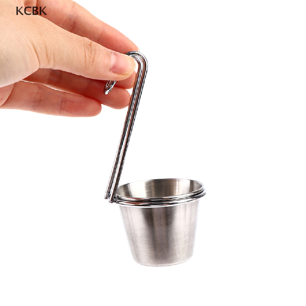 KC Stainless steel French Fry Stand Cone Basket Holder for Fries Fish and Chips BK