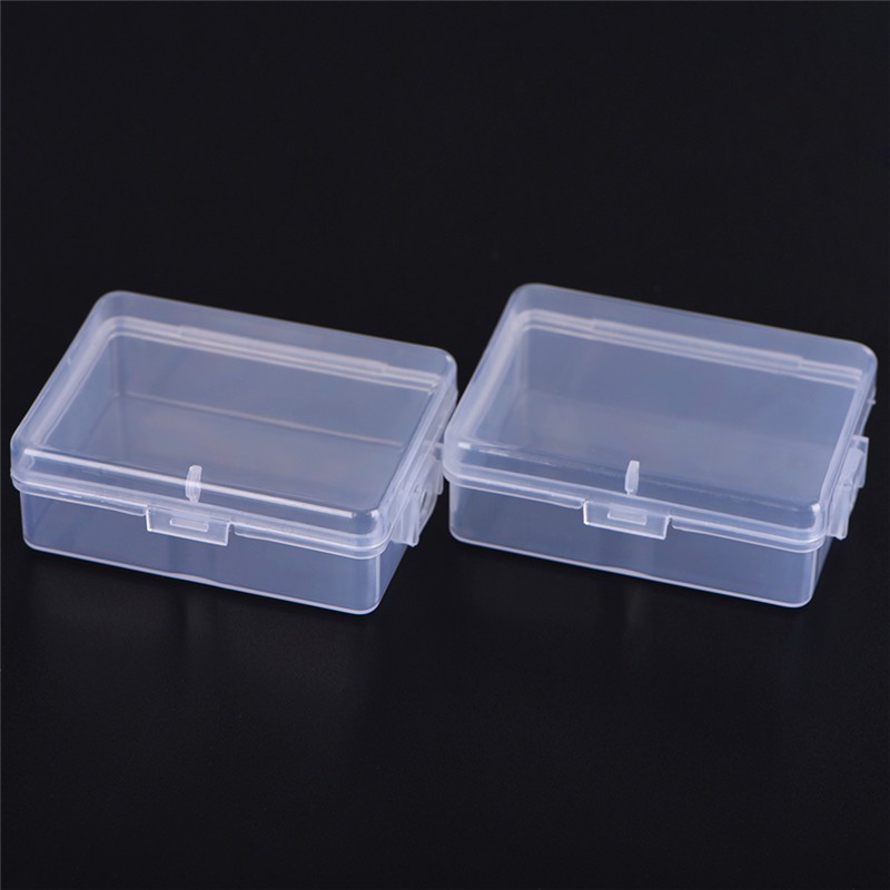 Set 2 Hộp Nhựa Trong Suốt Đựng Đồ Đa Năng Tiện Dụng