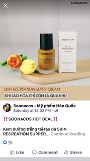 Serum Tái Tạo Da SOONACOS.