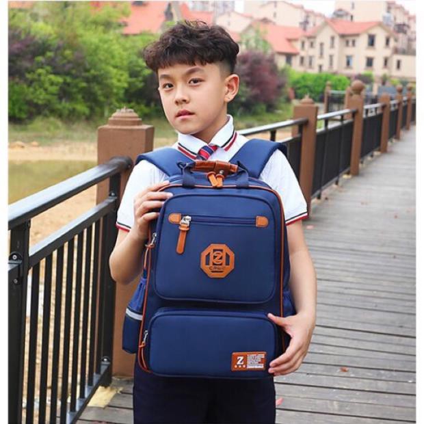 [SHOPEE TRỢ GIÁ]  BALO HỌC SINH CAO CẤP &quot; CHỐNG GÙ, CHỐNG NƯỚC, PHẢN QUAN BAN ĐÊM&quot;