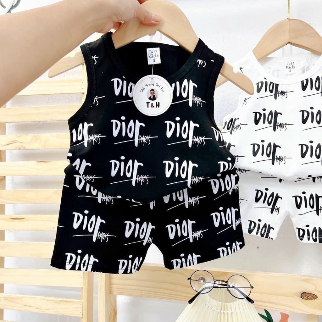Bộ quần áo trẻ em bé Trai phong cách hàng hiệu chất cotton size cho bé sơ sinh đến 5 tuổi nhà MiDuKid