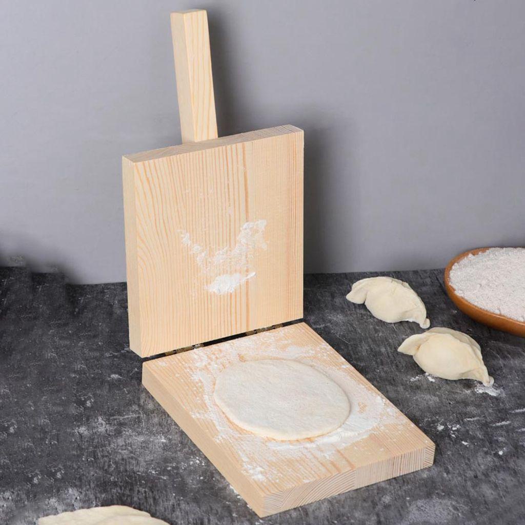 Dụng Cụ Làm Bánh Xếp Bằng Gỗ Tự Nhiên Tiện Dụng