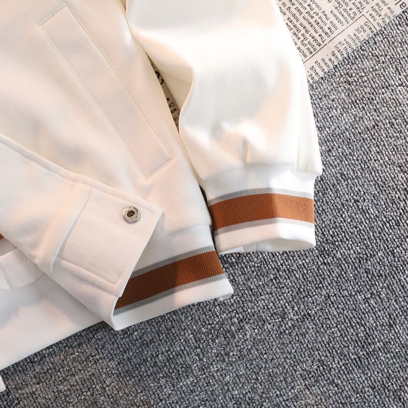 Áo khoác bomber nam、áo khoác nam áo khoác áo thun nam hoodie áo khoác nam  Bóng Chày Hai Lớp Có Mũ Trùm Thời Trang Unisex