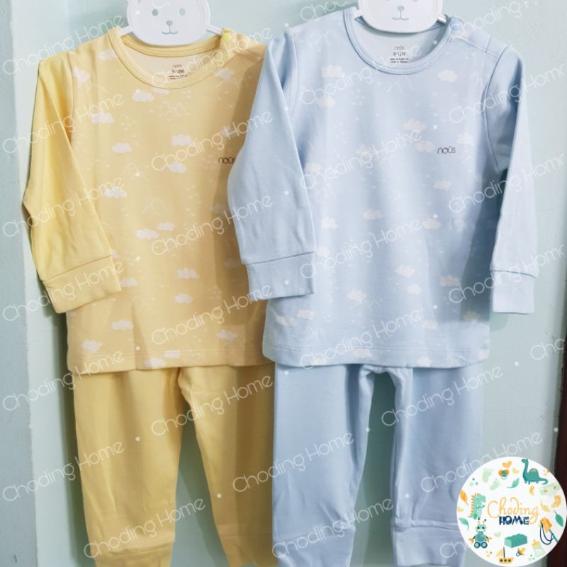 Bộ Dài Tay Nỉ Mỏng Nous Velours Cài Vai N8 Cài Giữa N22 • 0-3M 3-6M 6-9M 9-12M • Choding Home