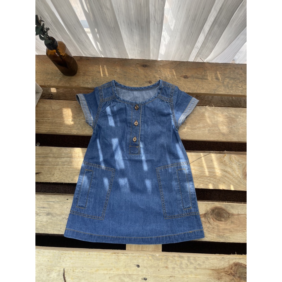 Váy jean bé gái,đầm denim dáng chữ A cho bé gái siêu đẹp,hàng việt nam xuất khẩu chuẩn loại 1