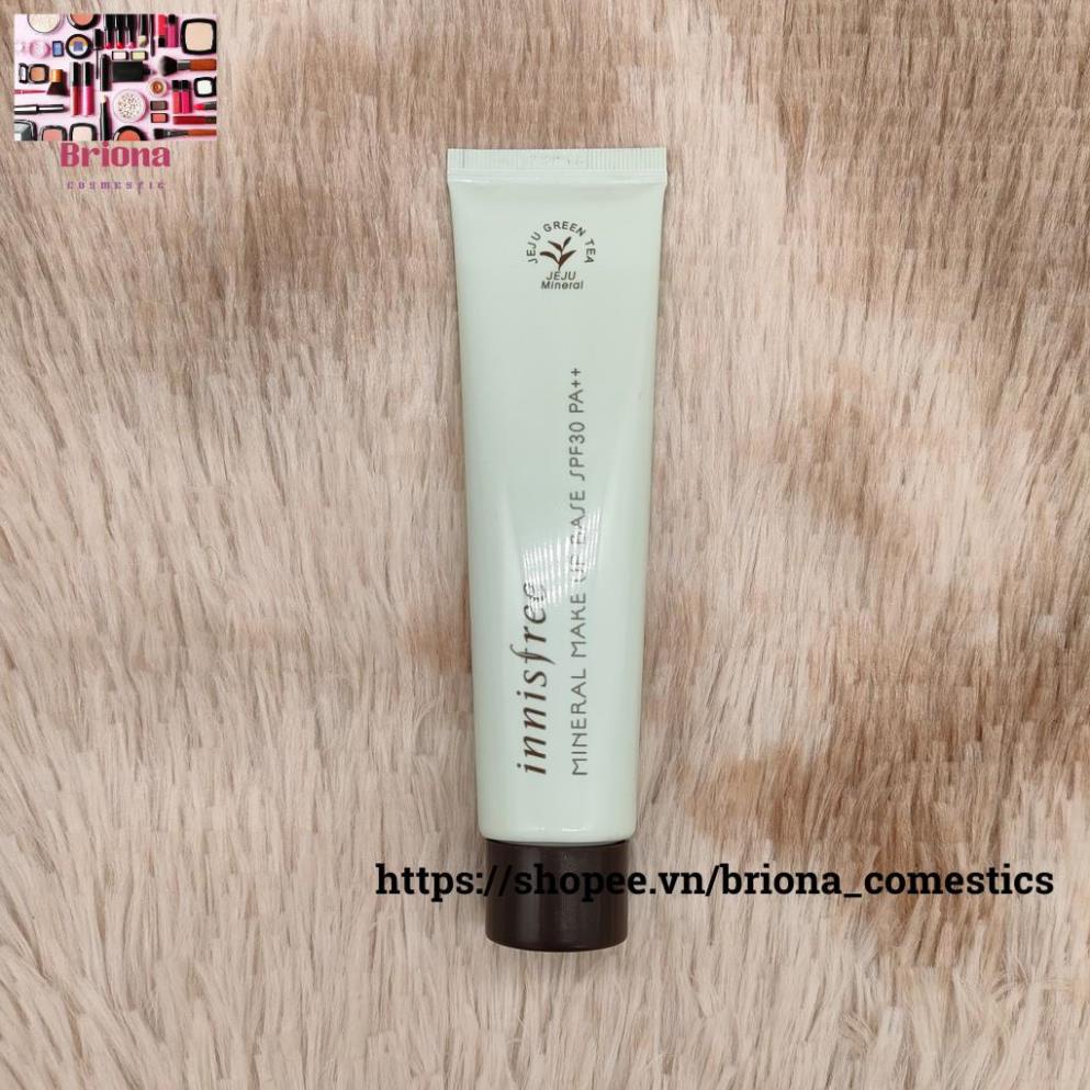 Kem Lót 4 Trong 1 Innisfree Mineral Make Up Base SPF30/PA++ 40ml điều chỉnh hiệu ứng tone da thiết yếu trong trang điểm | BigBuy360 - bigbuy360.vn