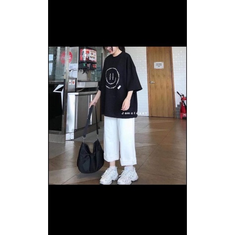 Sét Đồ Nữ, Áo Thun Kèm Quần Ống Rộng, Chất Áo Thun Cotton Kèm Quần Kaki Top Trends Hot Nhất