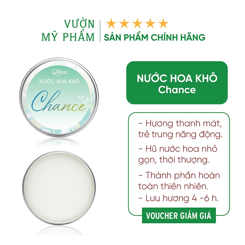 Nước Hoa Khô Thơm Liliana - Hương thơm theo tính cách nàng | BigBuy360 - bigbuy360.vn
