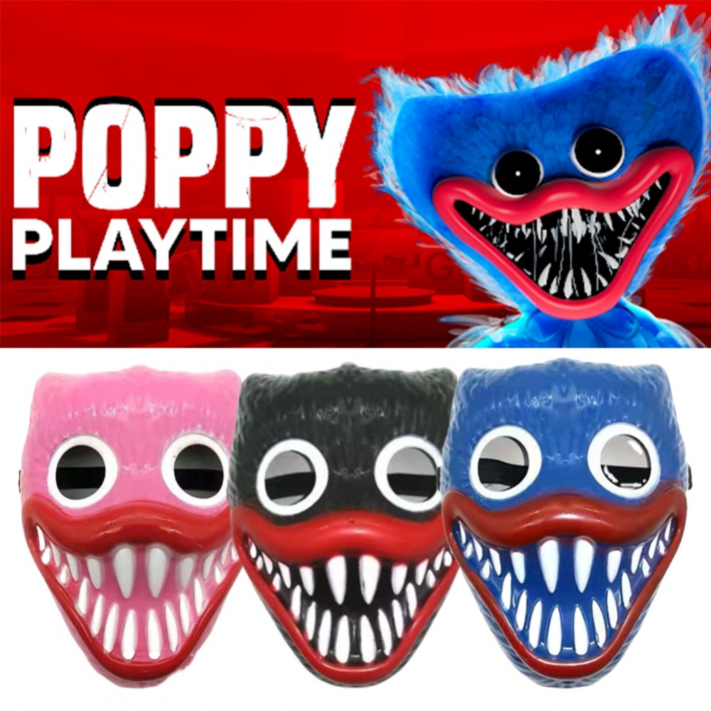 Mặt Nạ Hóa Trang Nhân Vật Poppy Playtime Huggy Wuggy Mask Cosplay Costume Halloween Costumes
