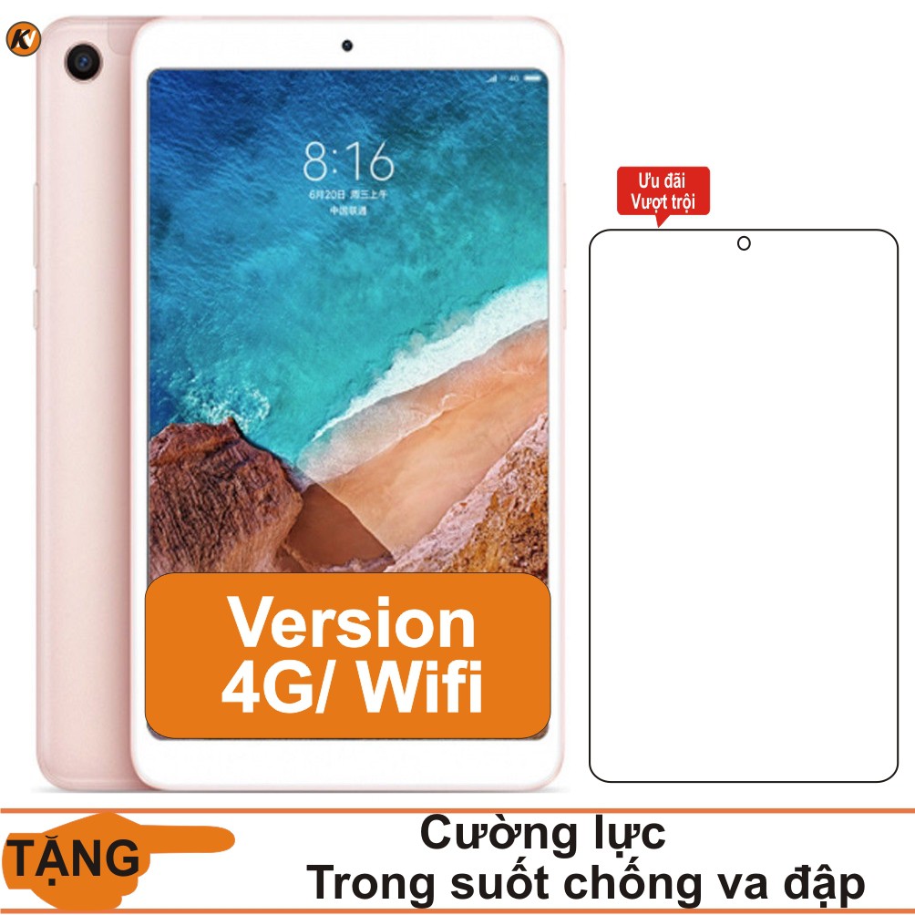 Máy tính bảng Xiaomi Mipad 4, Mi pad4, Mi pad 4 64GB Ram 4GB - (Phiên bản 4G/Wifi) + Cường lực - Hàng nhập khẩu | BigBuy360 - bigbuy360.vn