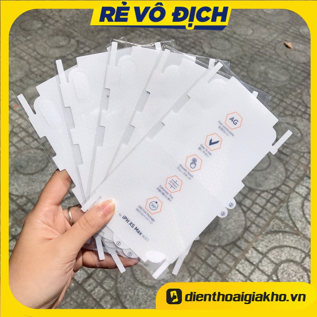 PPF dán lưng chống trầy xước Ip7/8/7P/8P/X/Xs/Xs Max/XR/11/11 Pro/11 Promax/13/13 Pro/13 Pro Max