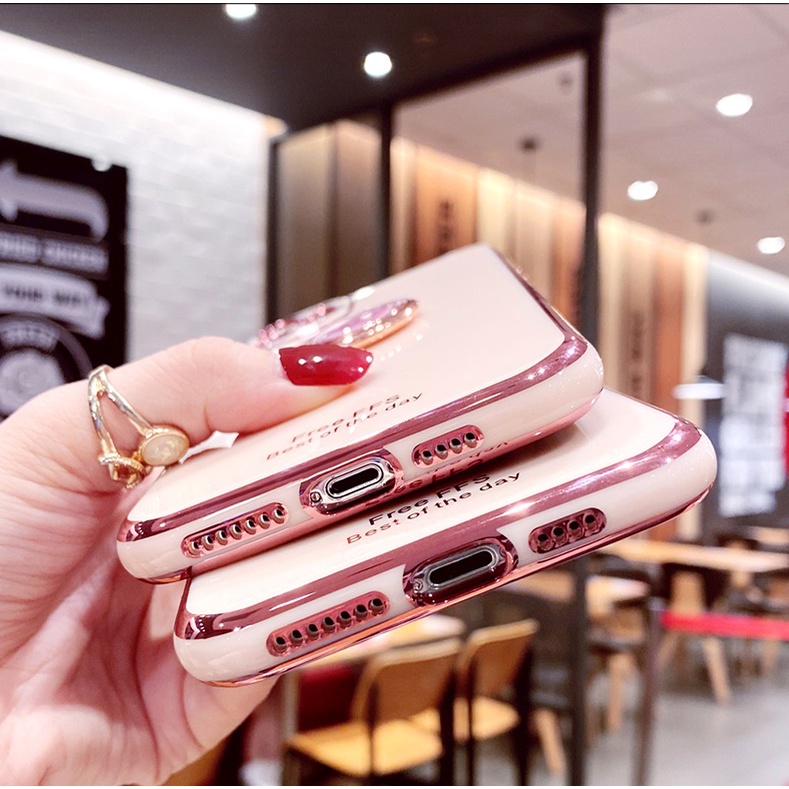 ỐP LƯNG SILICON OPPO A53 KÈM IRING SANG TRỌNG