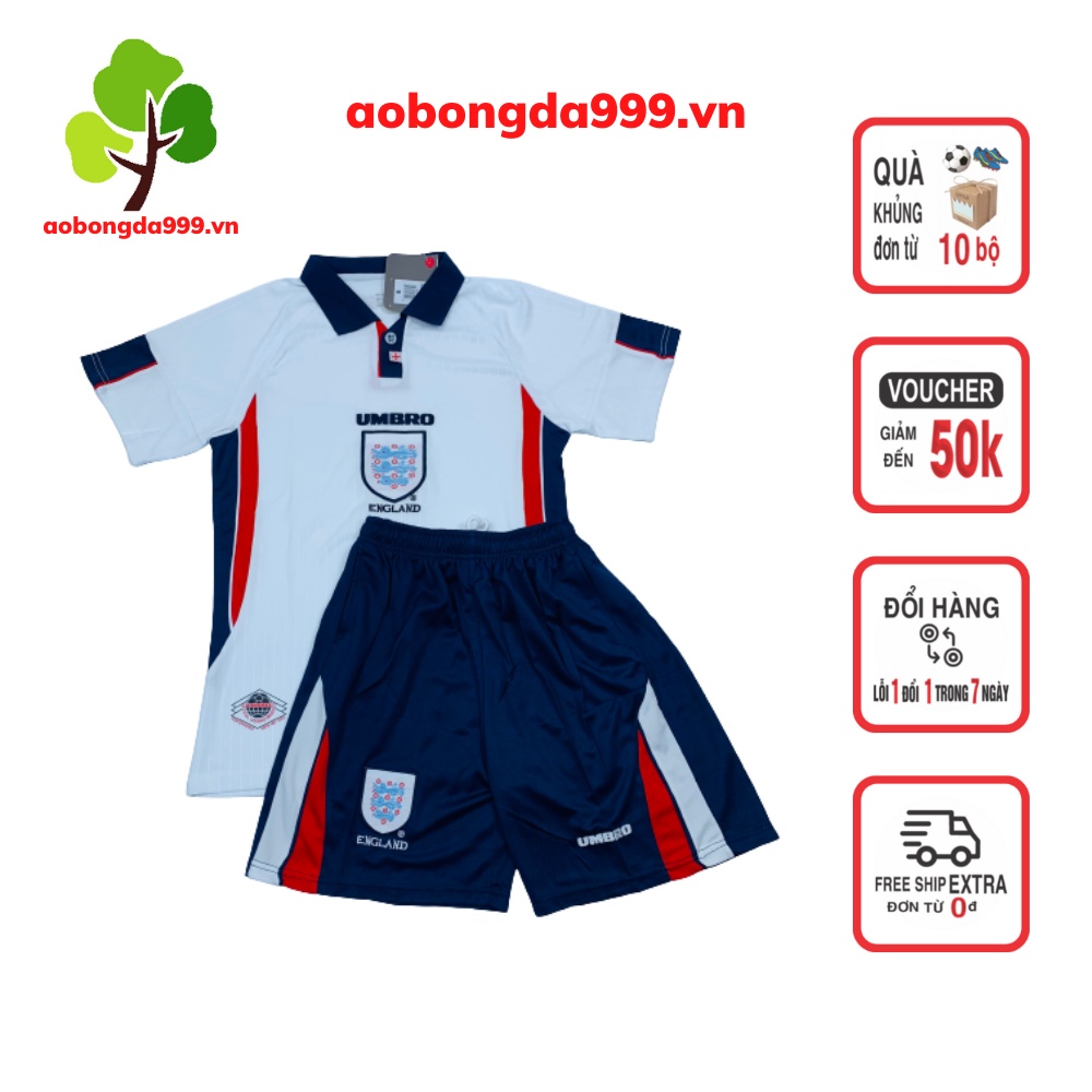 Áo đá banh đá bóng đội tuyển anh có túi -aodabong999.vn