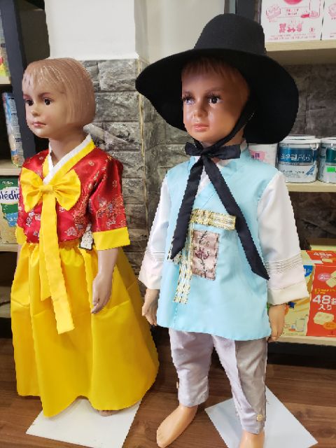 Bộ hanbok bé trai