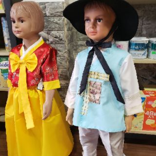 bộ hanbok bé trai