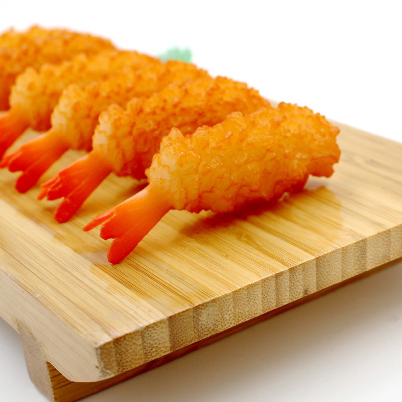Mô Hình Tôm Chiên Tempura Nhân Tạo Phong Cách Nhật Bản Dùng Làm Đạo Cụ Chụp Ảnh Cho Bé