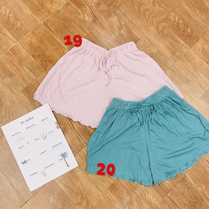 Quần đùi nữ thun cotton - quần ngủ nữ siêu xinh Nhung Nhớ Boutique A3101N [Freeship] | BigBuy360 - bigbuy360.vn
