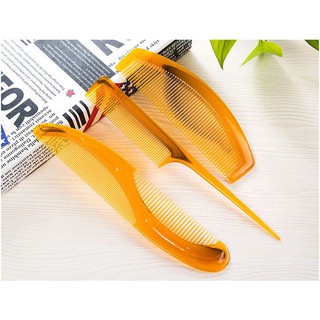Lược chải tóc màu hổ phách nhiều kiểu dáng KNSTORE
