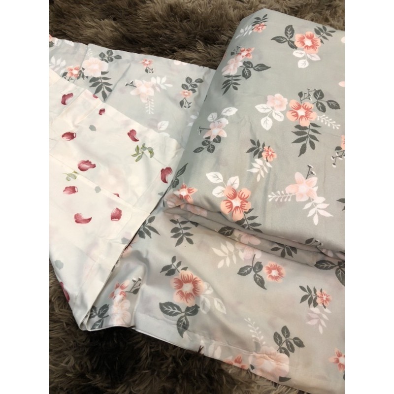 🌈Freeship❤️hình thật🌈 xả lỗ set chăn ga gối hoa nhí vintage❤️ set 4món