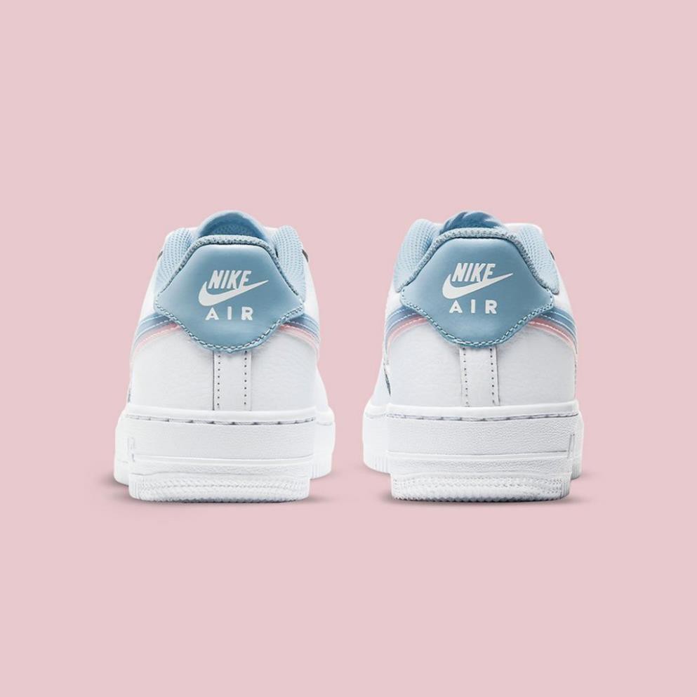 Giày sneaker Nike Air Force 1 Double Swoosh chính hãng cho nữ thấp cổ full box Present Original Sneakers