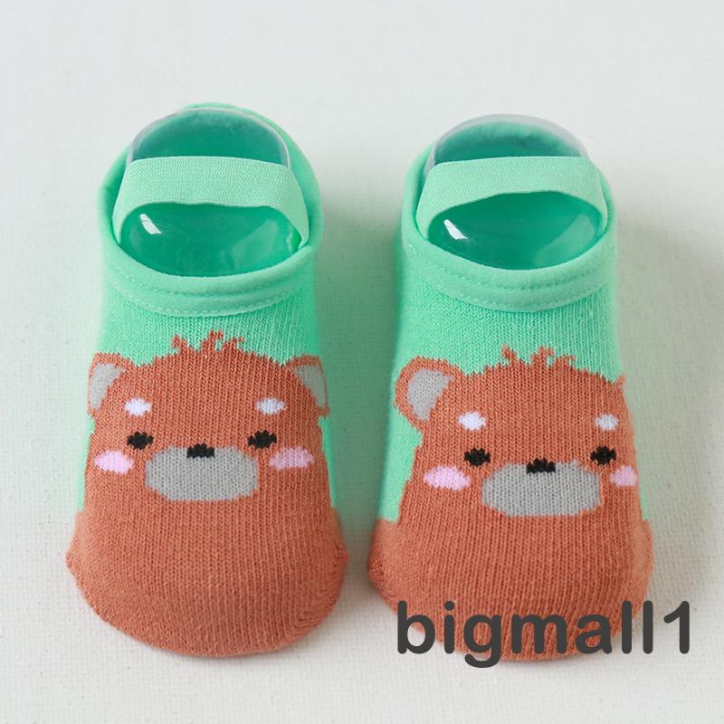 BIGMALL-0-6YEARS Kids Socks, Cartoon Animal Print Breathable Short Tube Summer Socks