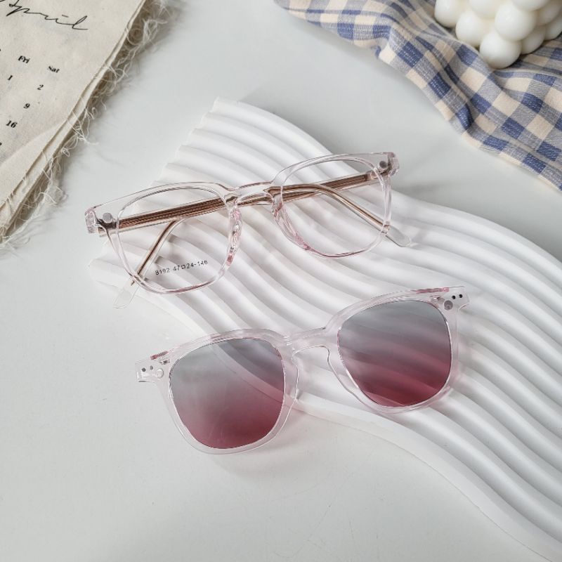 Kính mát thời trang nam nữ Chilistore Kính râm cận 2 trong 1 chống UV400 8192