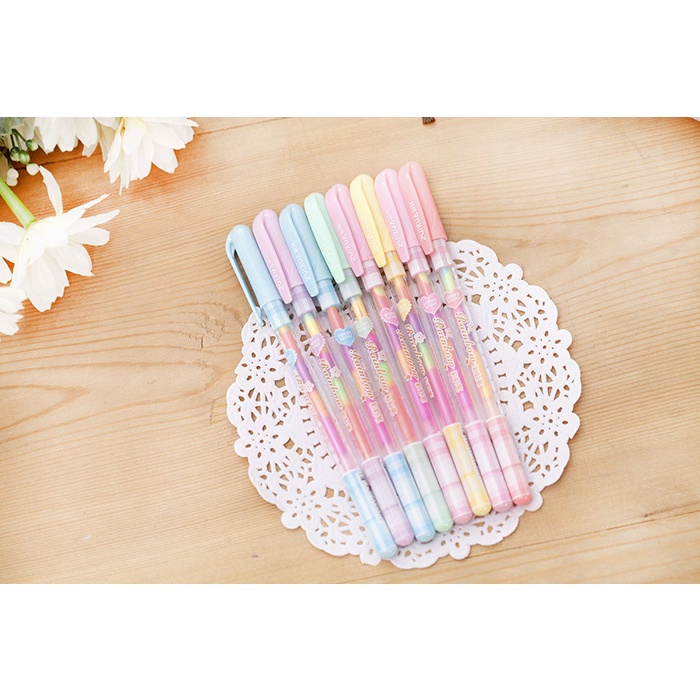 Bộ 6 Bút Lông Màu Sắc Nổi Bật Xinh Xắn