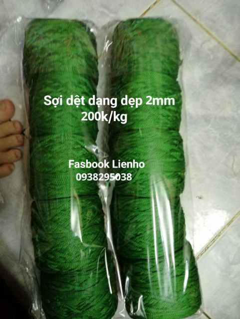 SỢI DỆT DẠNG DẸP 2MM