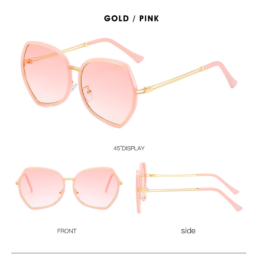 Kính mát New box thời trang hàn quốc nữ thời thượng hoang dã