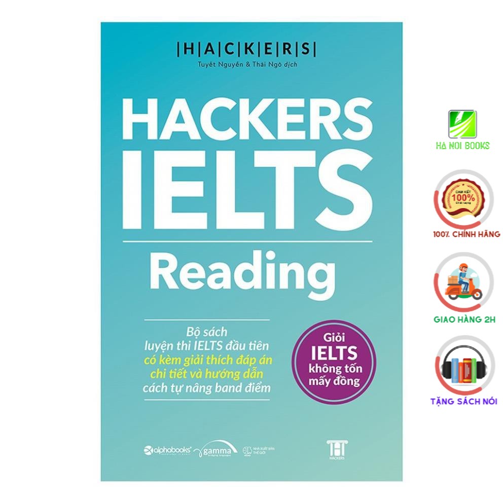 Sách Alphabooks - Hackers IELTS reading