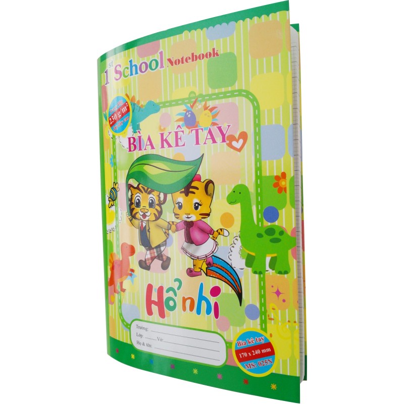 Bìa kê tay Ivory Klong 025N / Giấy kê tay cho học sinh tiểu học giữ vở sạch chữ đẹp