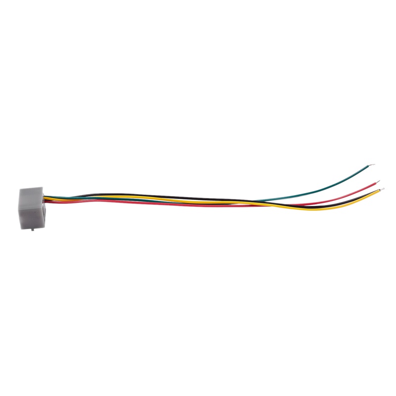 10 Đầu Nối Điện Thoại 616E 4P4C RJ9 Female Với 4 Dây 8cm
