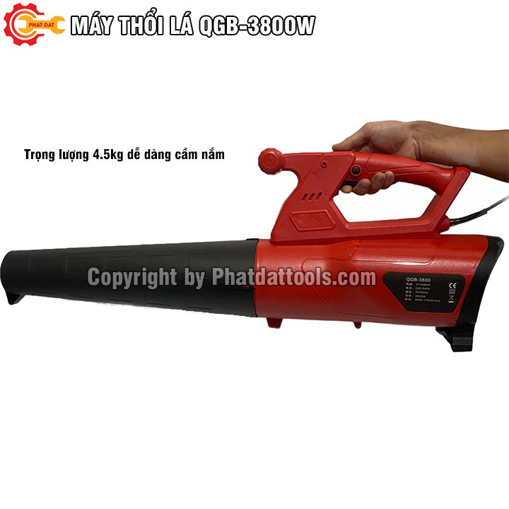 Máy Thổi Lá QGB-3800-Máy Thồi Bụi Công Nghiệp Công Suất Cực Lớn 3800W-Bảo Hành 6 Tháng Hàng Nội Địa