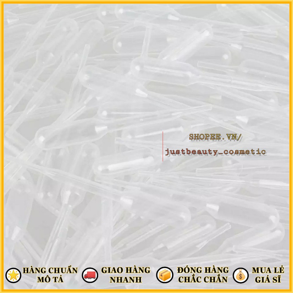 Ống Hút Nhỏ Giọt Hút Dung Dịch Nước Mỹ Phẩm Dùng Trong Phòng Thí Nghiệm 3Ml - Pipet Pasteur