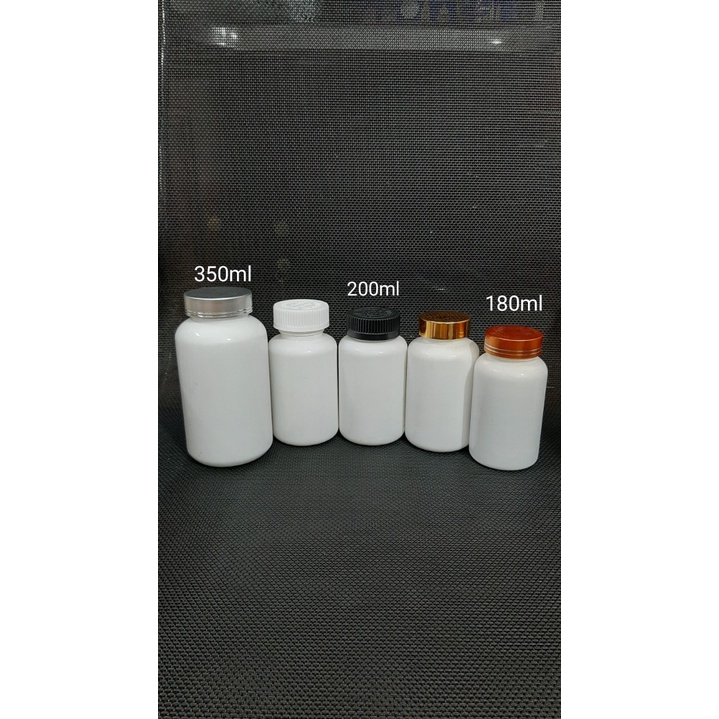 Lọ nhựa pet dược trắng sứ chọn size