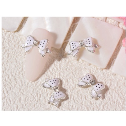 charm nơ trnag trí nail