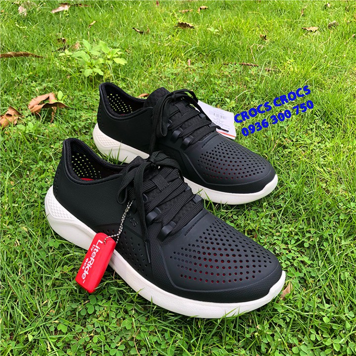 GIÀY NHỰA C.ROC.S LITERIDE PACER XỊN ĐÉT CHO NAM MÀU ĐEN | BigBuy360 - bigbuy360.vn