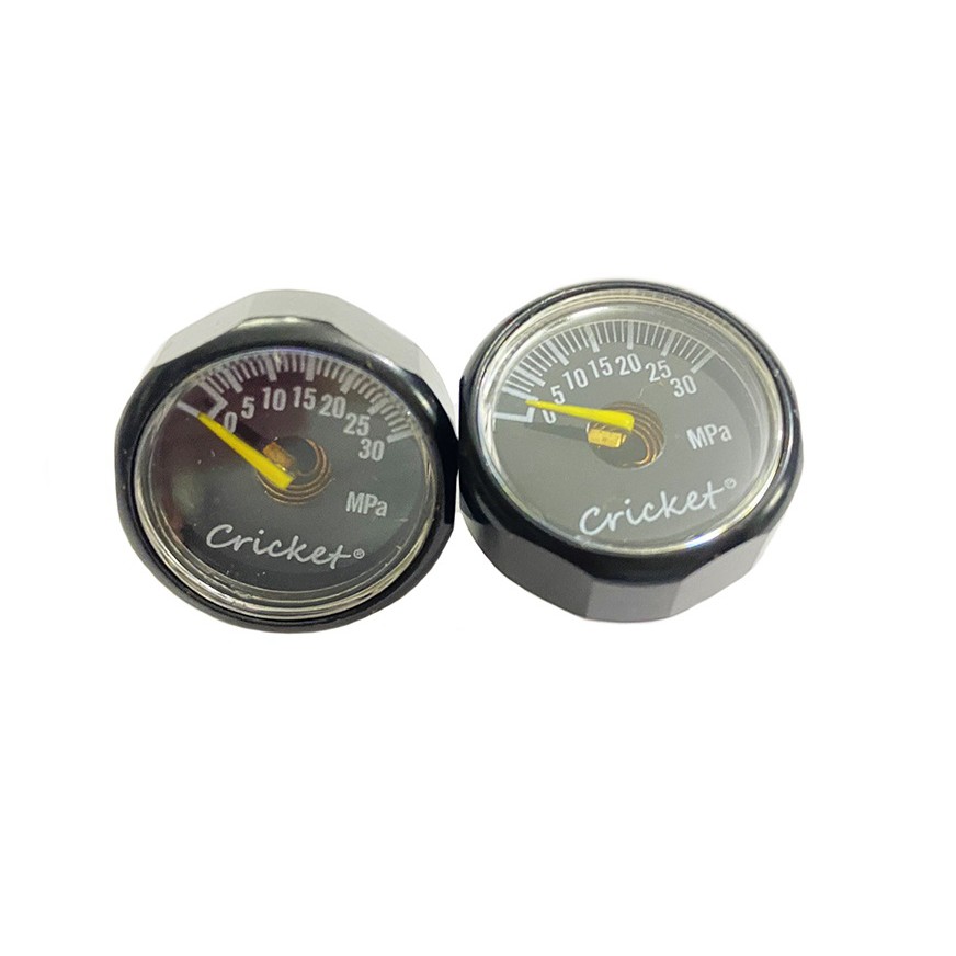 Đồng hồ đo áp suất - chân 8mm - 30MPa (Nhỏ) ( mặt màu Đen Chơn) pkb