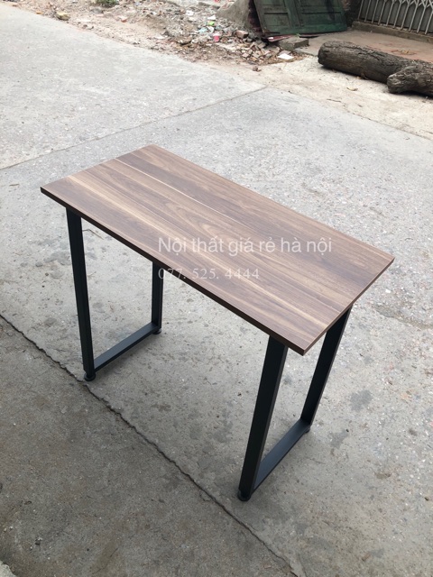 Bàn làm việc bàn chân sắt 80x40