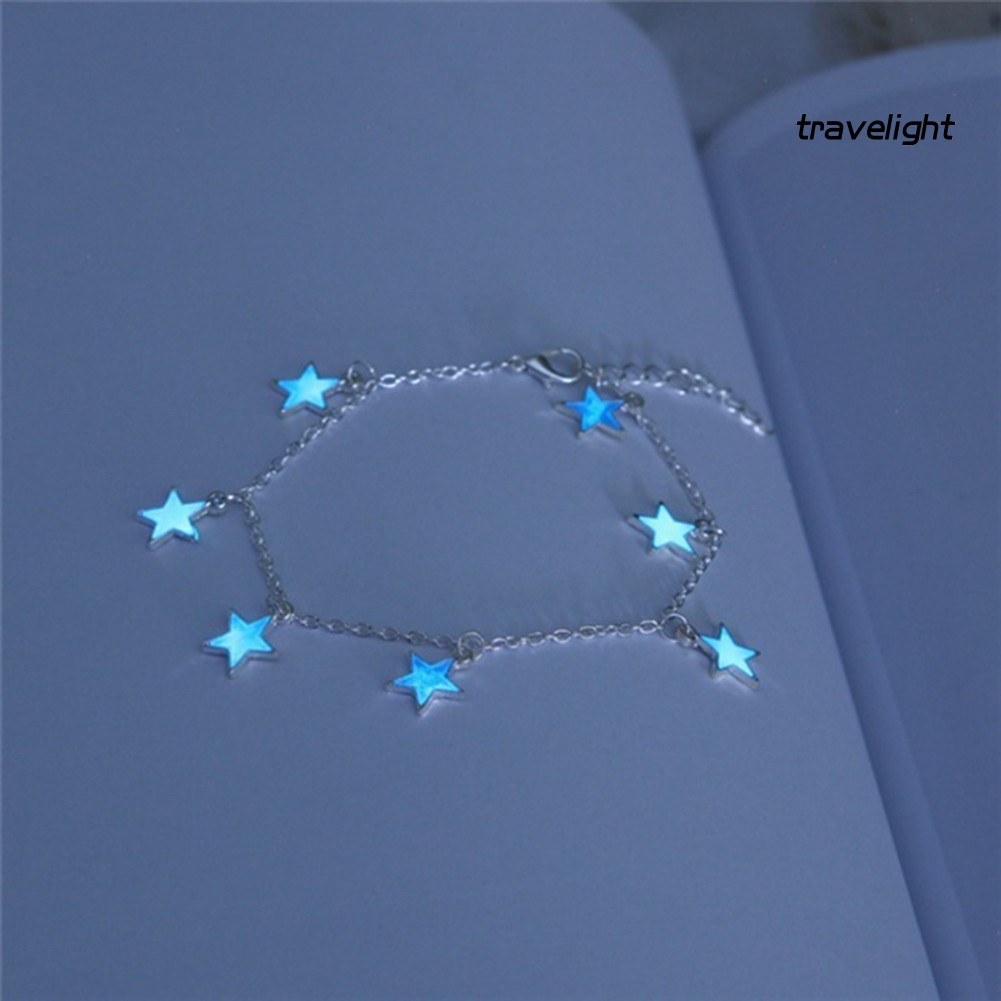 Lắc Chân Mặt Hình Ngôi Sao Dạ Quang Xinh Xắn | BigBuy360 - bigbuy360.vn