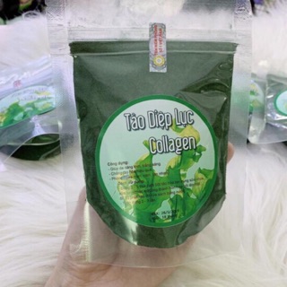 Tảo diệp lục 100g đắp mặt trắng da hết mụn