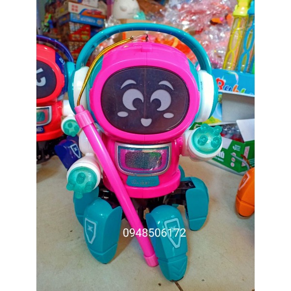 Dèn lồng trung thu siêu nhân nhện biết đi có nhạc đèn phát sáng tặng kèm pin