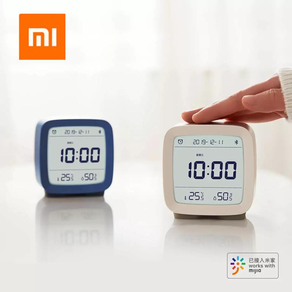 Đồng hồ đo nhiệt ẩm kế có báo thức Xiaomi Qingping