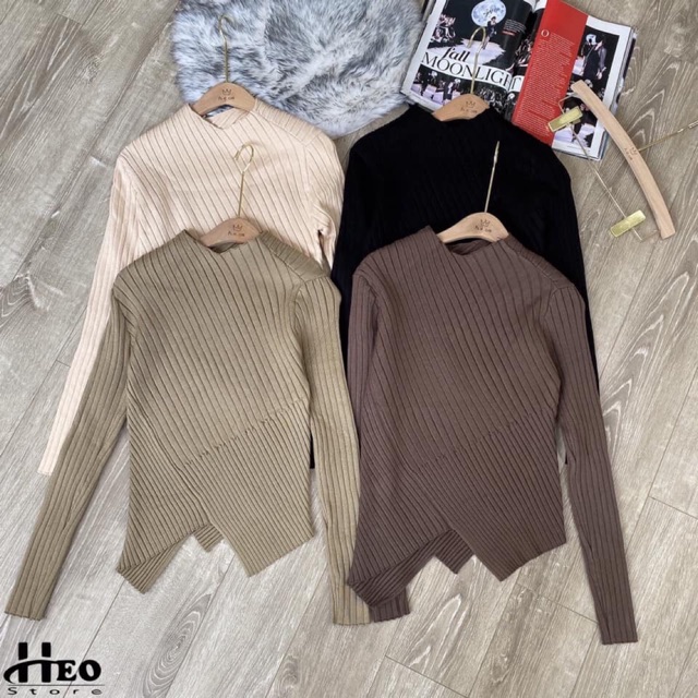 Áo len chéo tà ( hàng loại 1 )