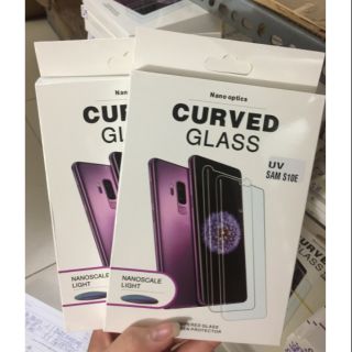 Kính full keo UV cho Samsung S10e siêu tốt