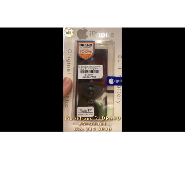 Pin iphone 7 plus BRAND BH 6 tháng BM-03561