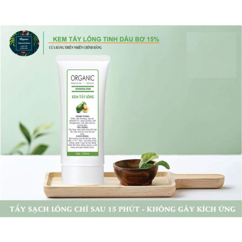 Kem tẩy lông siêu sạch tinh chất bơ | BigBuy360 - bigbuy360.vn